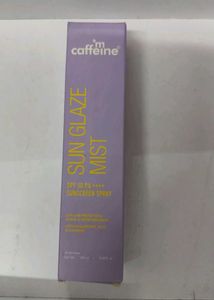 mCaffeine Sun Glaze Mist SPF 50