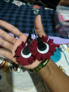 Cute Floral Hair Clips