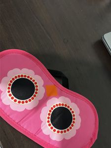 Cute Pink Flower Sleep Mask