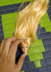 (do no byu )rerooted doll head rererved for Allen.