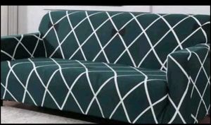 Geometric Print Sofa Cover