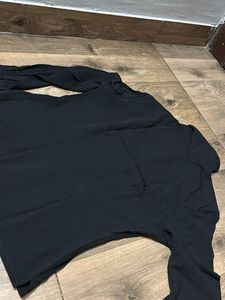 girls plain black shirt