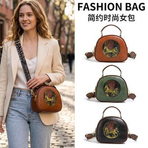 Vintage Pegasus Embossed Handbag