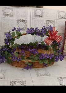 6. Decorative Floral Basket