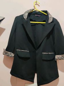 Stylish Black Formal Blazer