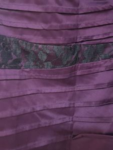 F 21 Purple Party Wear Strapless Dress