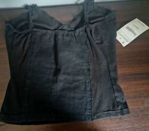 black grunge streetwear top
