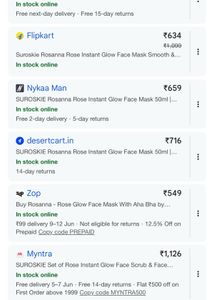 Suroskie Rosanna Face Glow Mask