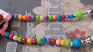Multicolor Necklace Set With Earrings