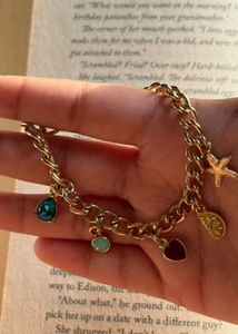 Anti Tarnish Charm Bracelet