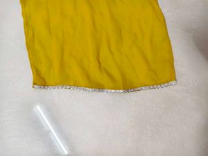 Stylish Yellow Kurta Set with Dupatta