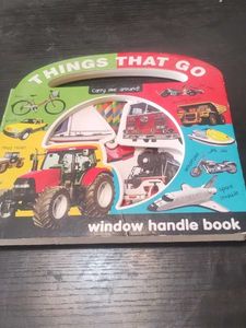 Things That Go Window Handle Book