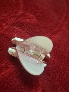 Exquisite Pearl Embellished Heart Ring