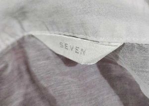 Sheer White Button-Up Shirt