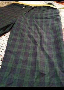 Classic Plaid Trousers