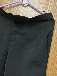 Black Formal Corporate Trouser Pants For Women