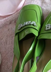 Alexander Wang Green Loafers, slightly negotiable