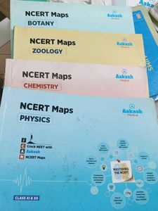 NCERT Maps - Botany, Zoology, Chemistry, Physics
