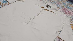 Vintage Cream Polo TShirt
