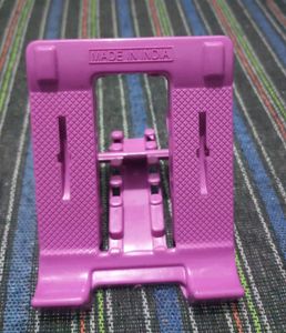 New Adjustable 4 Steps Foldable Mobile Stand Holder (2 Pcs) Colour May Vary