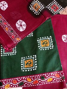 Beautiful pure cotton Batik suit material