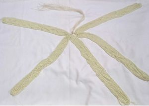 Cream Pearl Necklace Strand 5 bunch 5mm