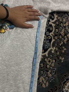 Grey Graphic Hoodie