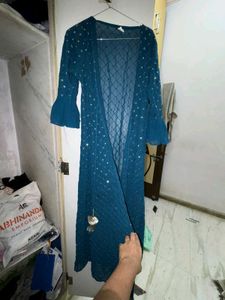Elegant Teal Kurta Set with Dupatta