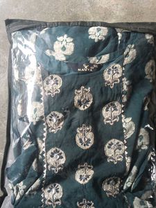 Elegant Teal Kurta Set with Dupatta