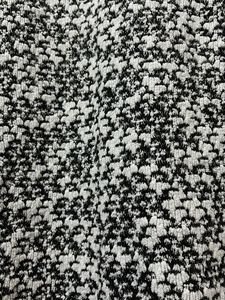 Black collar knitted or wool-blend winter top