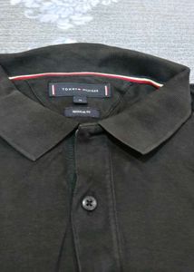 Tommy Hilfiger Men's Black Polo Shirt