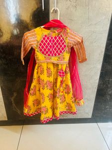 Adorable Girls' Ethnic Dress
