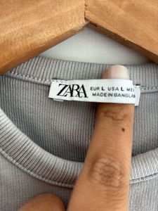 Grey Racerback Tank Top