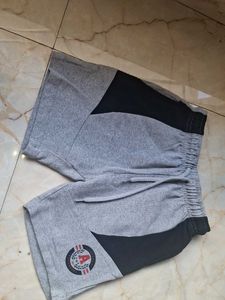 Grey Casual Shorts