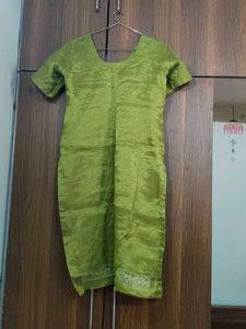 Beautiful Green Embroidered Kurta
