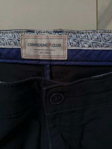Men's Navy Chinos