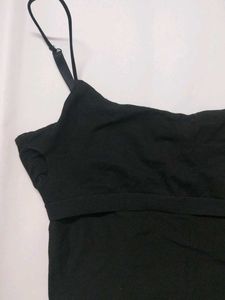 Black Crop/Bra Top