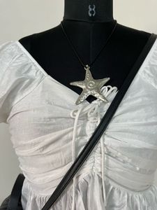 Chic White Ruched Crop Top