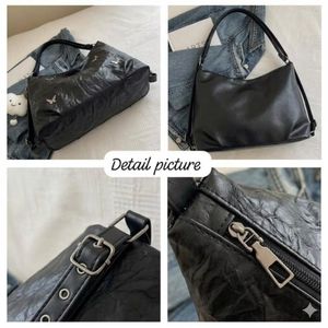 Chic Butterfly Accent Hobo Bag