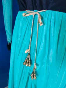 Anarkali With Dupatta And Churidaar.