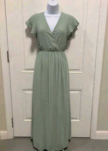 Sage Green Maxi Dress