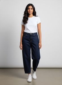French Connection Baggy Dark Wash Denim Jeans