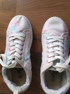 Tie-Dye Canvas Sneakers - Size 5.5