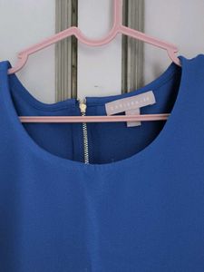 Chic Blue Shift Dress