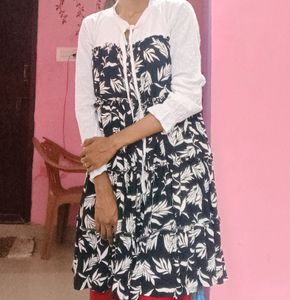 Floral Tiered Mini Dress