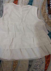 White Layered Top