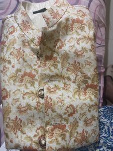 Men's Paisley Nehru Jacket