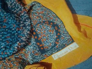 Vintage Christian Dior Silk Scarf