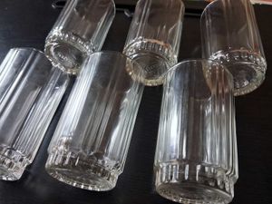 Set of 6 Elegant Drinking Glasses