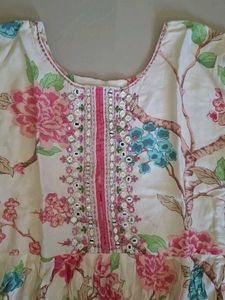Floral Print Kurta Set